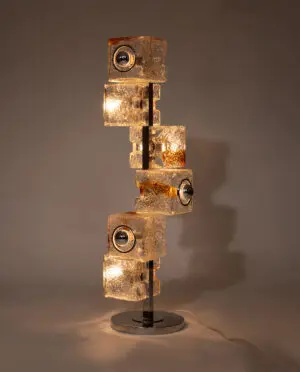 Cube Floor Lamp, Toni Zuccheri, VeArt, 1970s