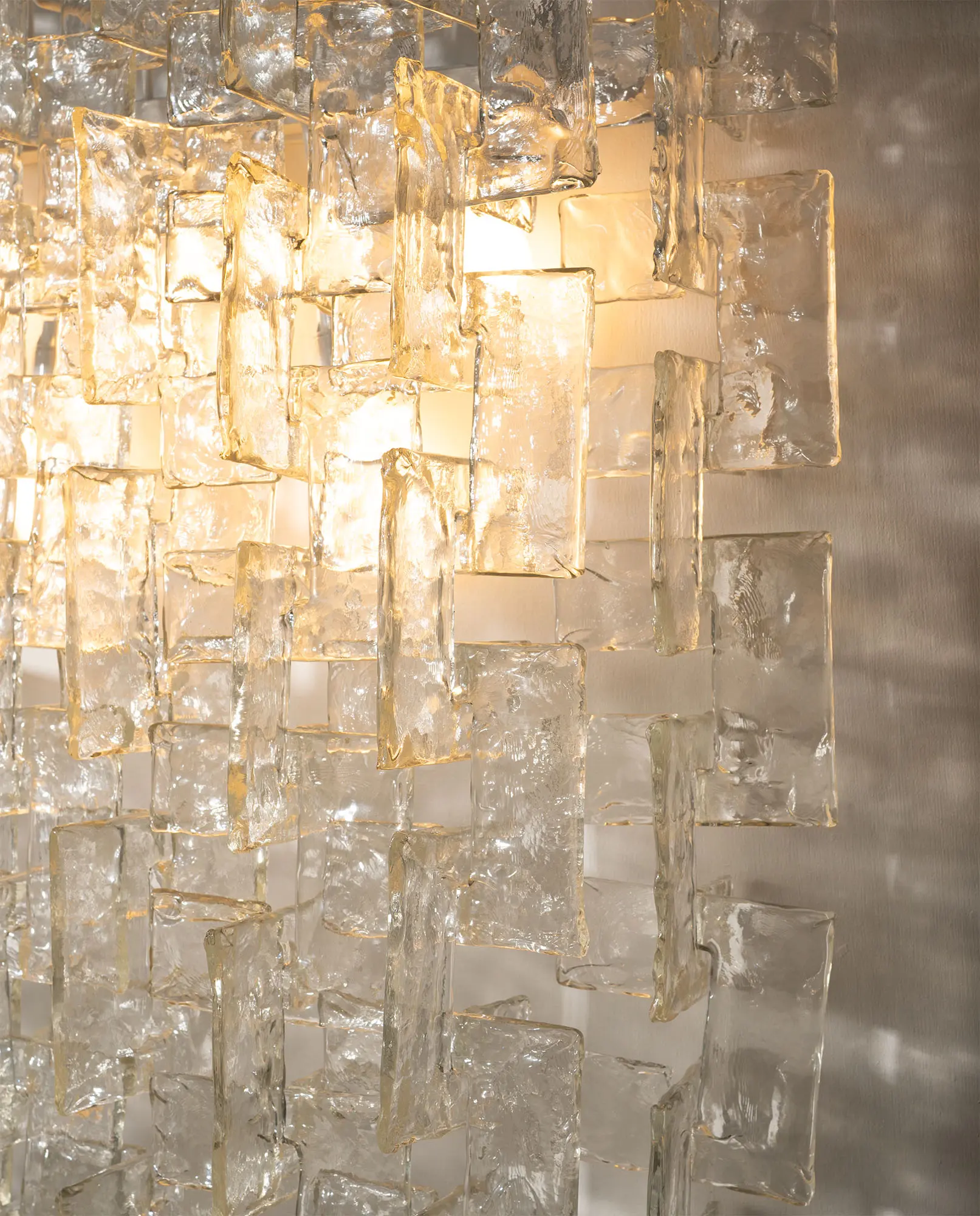 Carlo Nason, Sculptural Lace Glass Wall Lamp, 1970s - Image 12