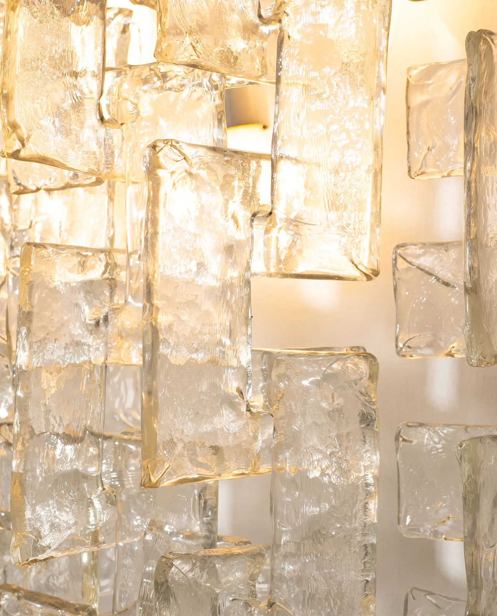 Carlo Nason, Sculptural Lace Glass Wall Lamp, 1970s - Image 11