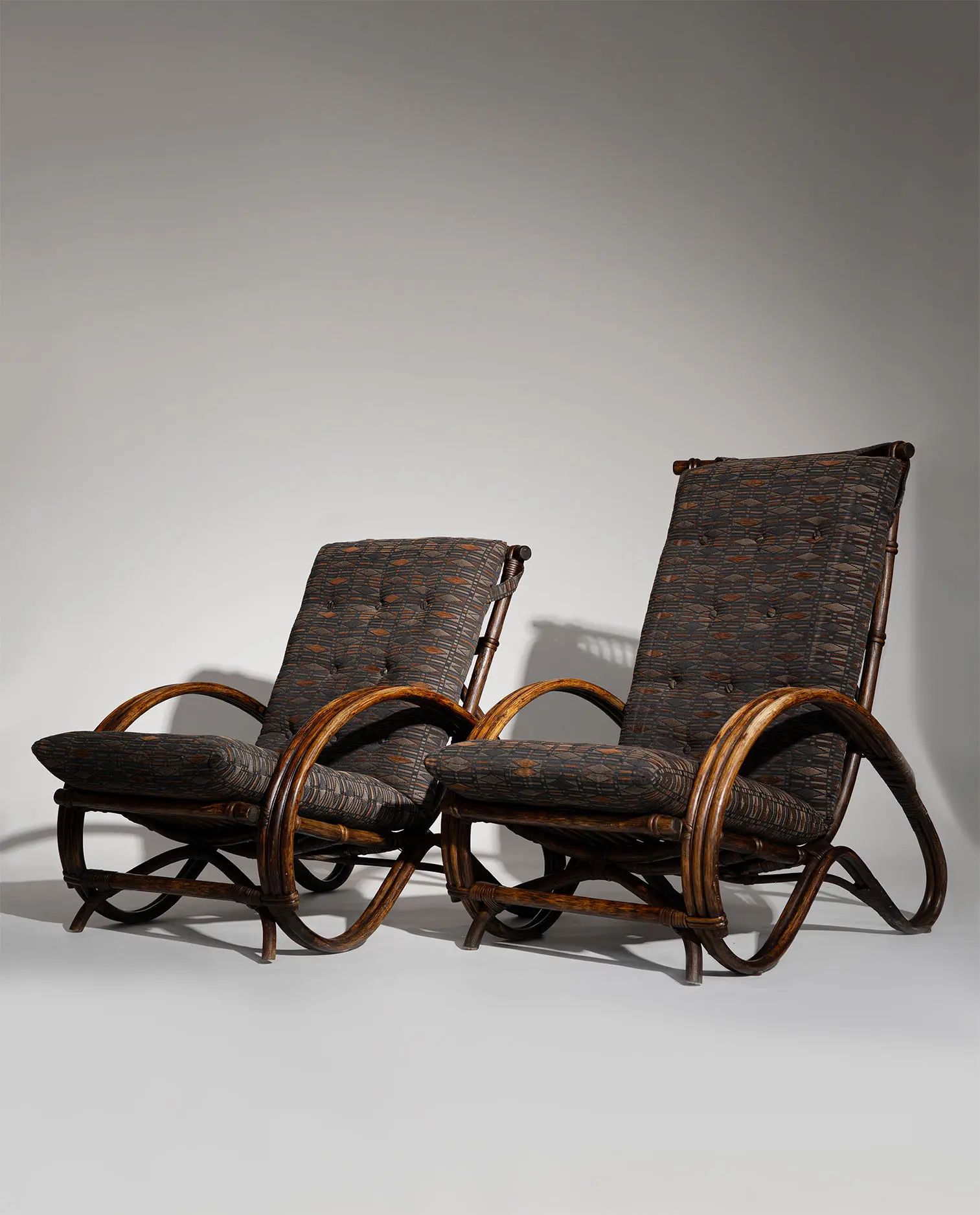 Dutch Production Rattan Armchairs, 1960s - Image 10