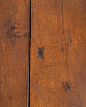 Brutalist Wooden Table - Image 7