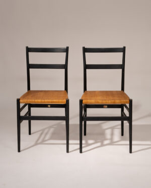 Gio Ponti, pair of Superleggera - Image 3