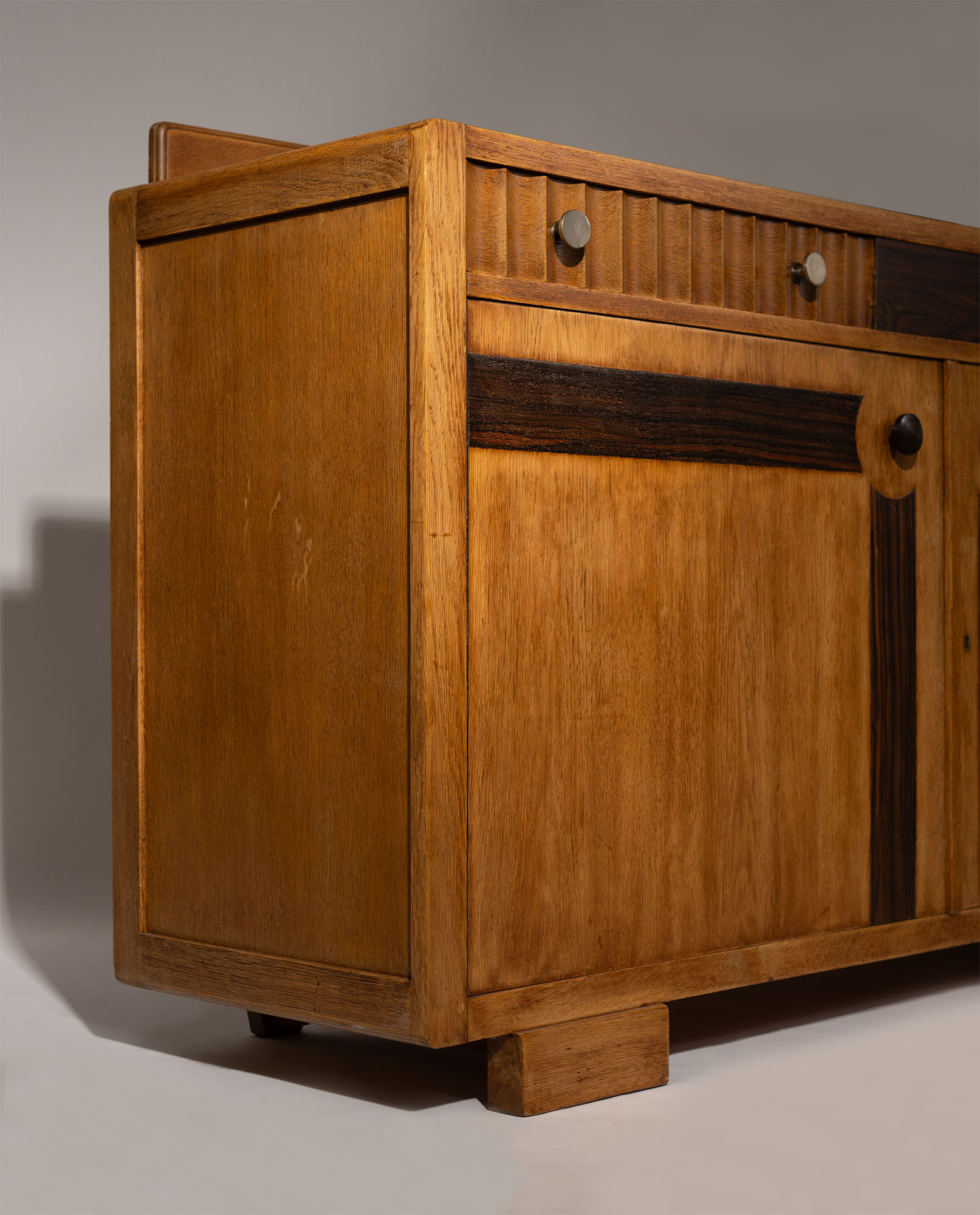Amsterdam School Oak Sideboard with Coromandel Inlays - Image 5