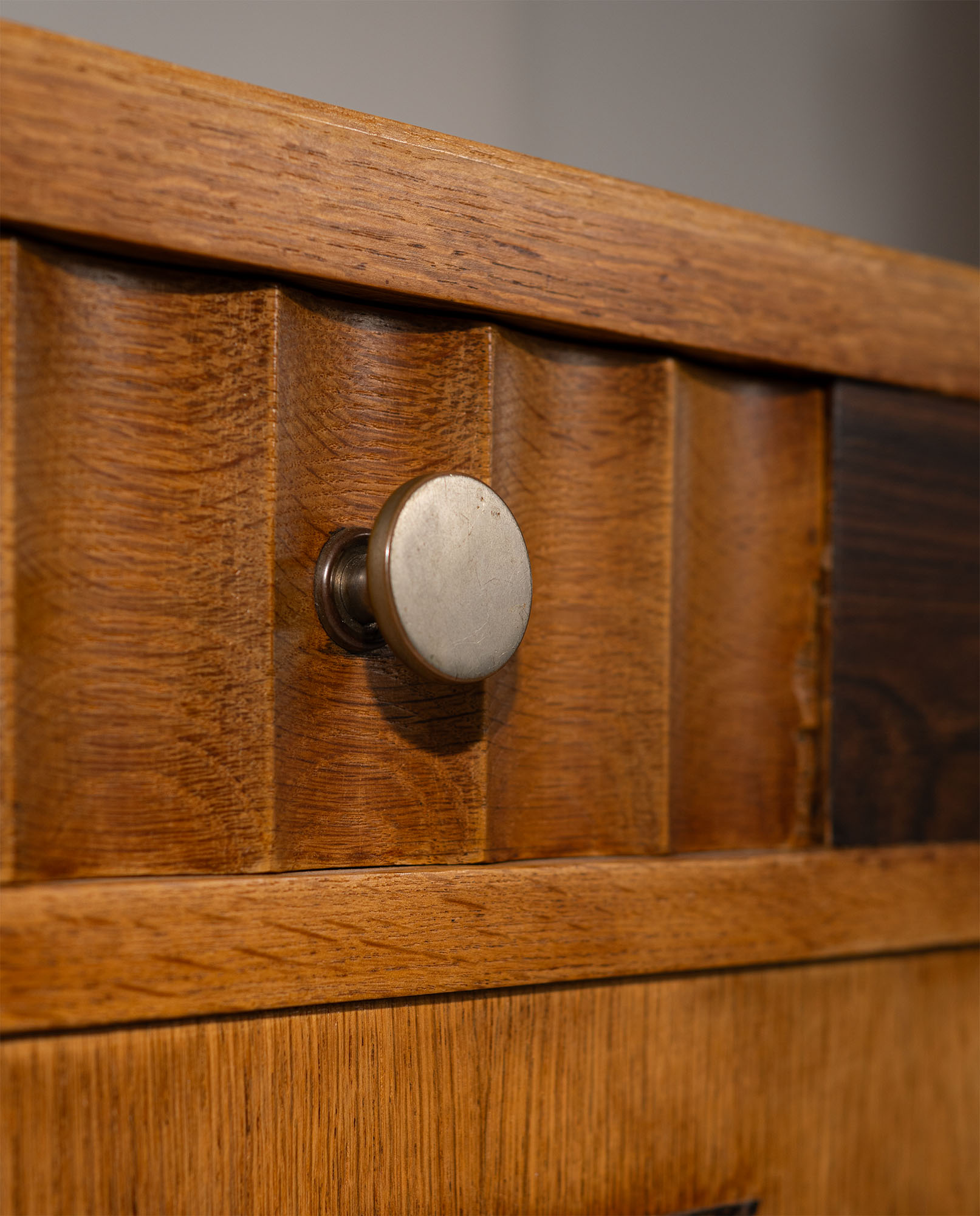 Amsterdam School Oak Sideboard with Coromandel Inlays - Image 11
