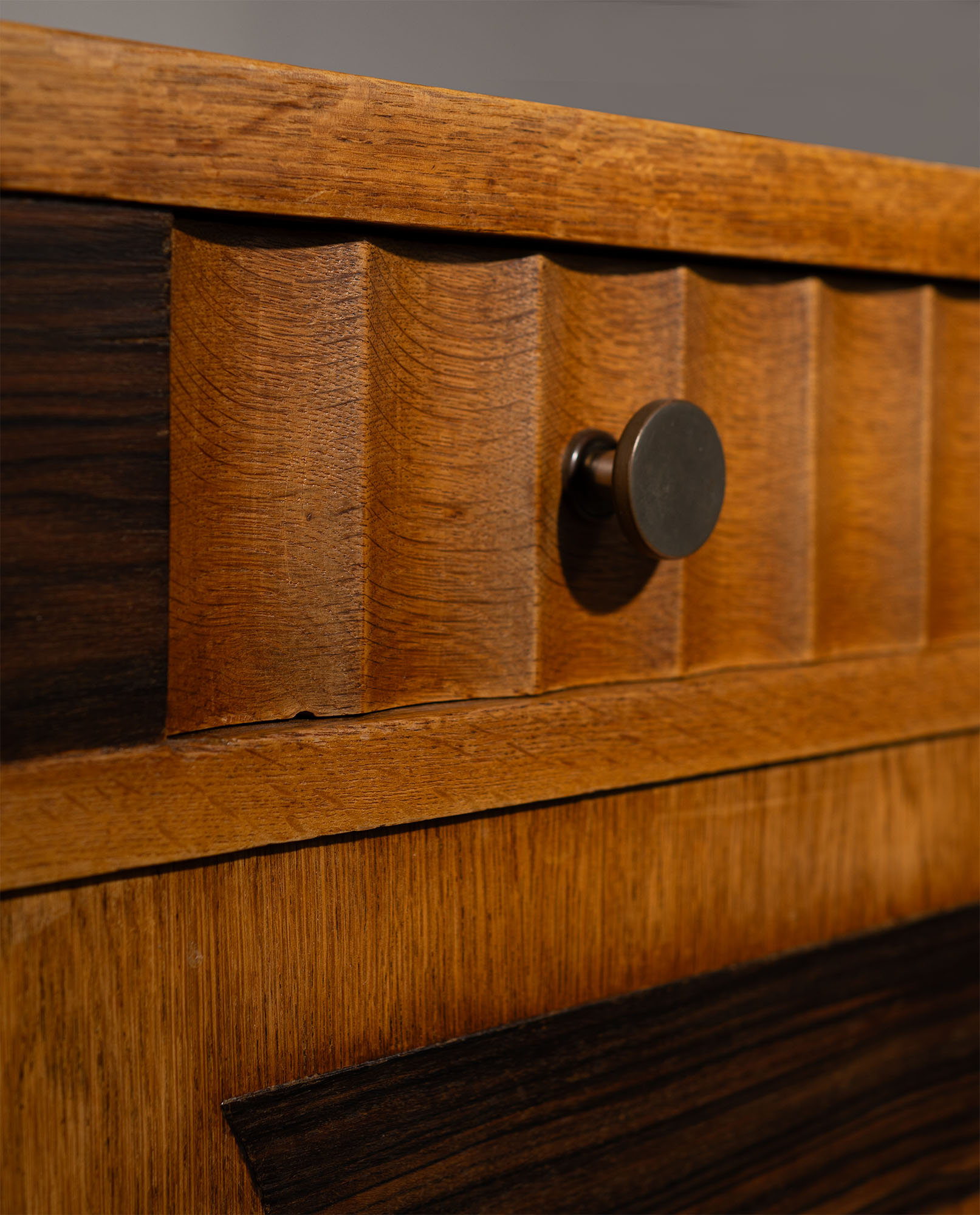 Amsterdam School Oak Sideboard with Coromandel Inlays - Image 10